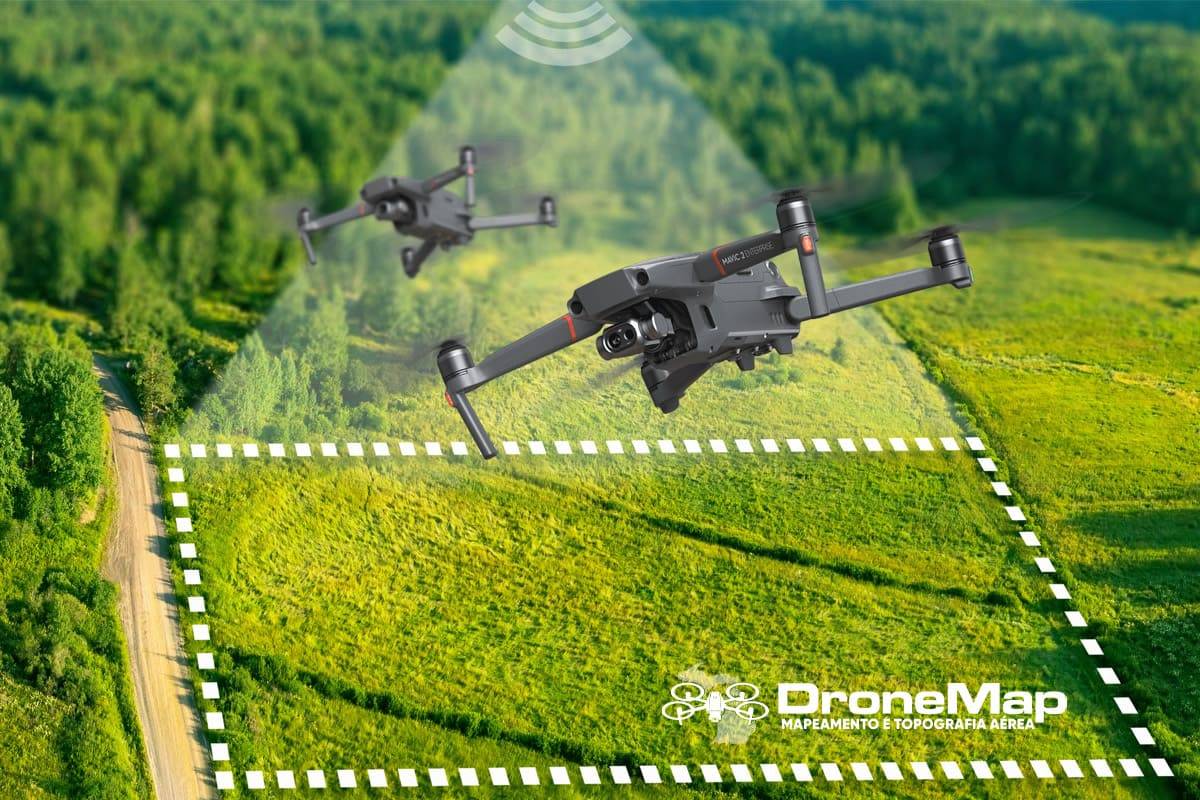 Medição de Áreas com Drones