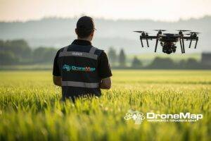 Medir Terrenos Utilizando Drones