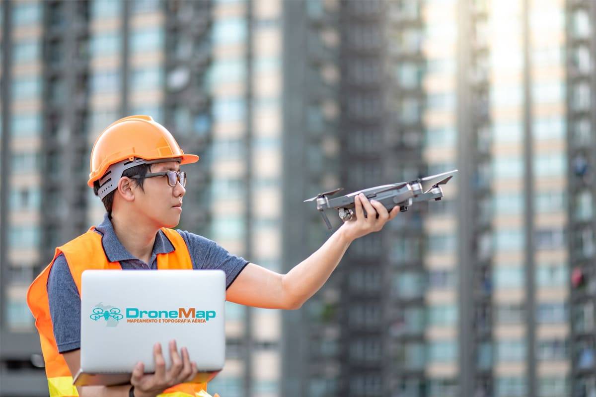 Topografia com drones para empresas de engenharia