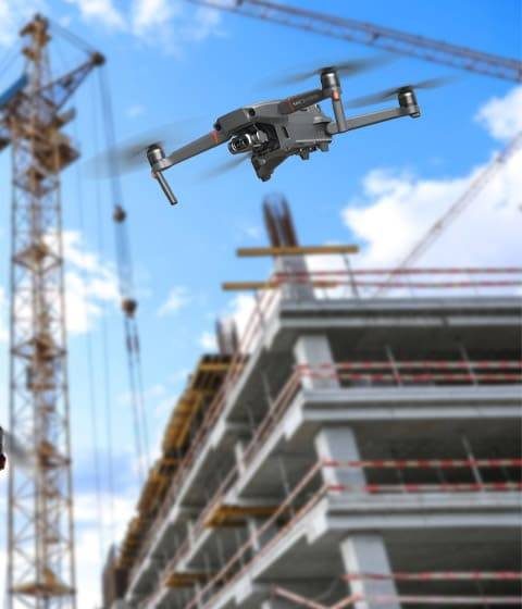 Acompanhamento de Obras com Drones