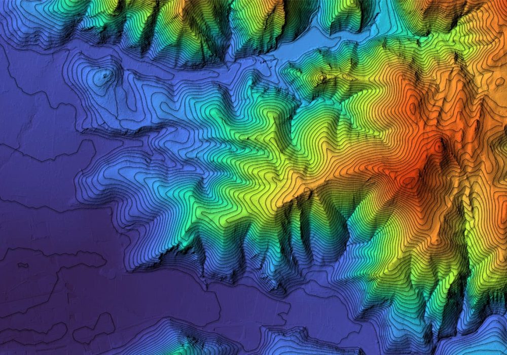 Mapa de Curvas de Nível com Drones