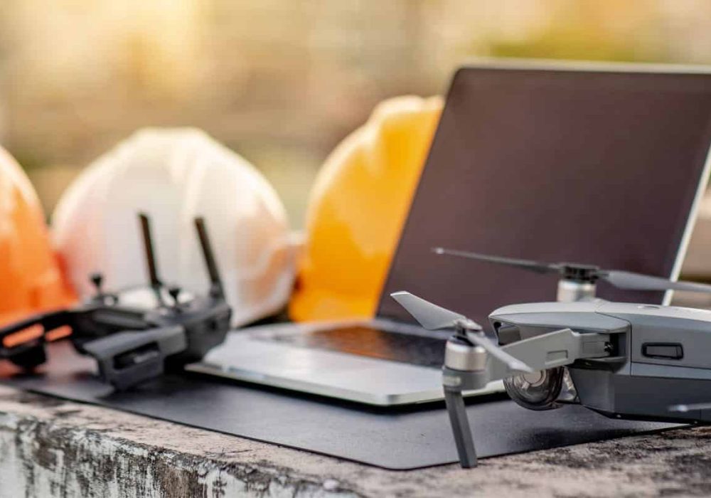 acompanhamento de obras com drones